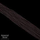 12/0 Opaque Charcoal Brown Czech Seed Bead (10 Gm, Hank, 1/2 Kilo) #CSH032-General Bead