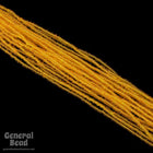 12/0 Transparent Mango Czech Seed Bead (10 Gm, Hank, 1/2 Kilo) #CSH034-General Bead