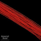 12/0 Transparent Chinese Red Czech Seed Bead (10 Gm, Hank, 1/2 Kilo) #CSH051-General Bead