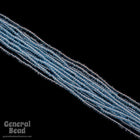 12/0 Transparent Aqua Czech Seed Bead (10 Gm, Hank, 1/2 Kilo) #CSH063-General Bead