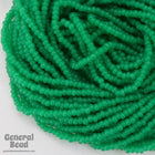 12/0 Opal Green Czech Seed Bead (10 Gm, Hank, 1/2 Kilo) #CSH071-General Bead