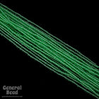 12/0 Transparent Wintergreen Czech Seed Bead (10 Gm, Hank, 1/2 Kilo) #CSH072-General Bead