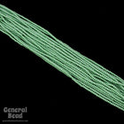 12/0 Opaque Luster Light Green Czech Seed Bead (10 Gm, Hank, 1/2 Kilo) #CSH100-General Bead