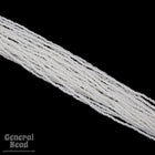 12/0 Opaque Luster White Czech Seed Bead (10 Gm, Hank, 1/2 Kilo) #CSH108-General Bead