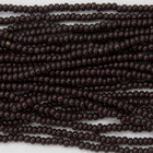 13/0 Opaque Dark Brown Seed Bead-General Bead