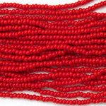 13/0 Opaque Red Seed Bead-General Bead