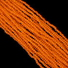 13/0 Opaque Pumpkin Seed Bead-General Bead