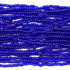 13/0 Transparent Cobalt Seed Bead-General Bead