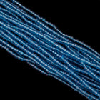 13/0 Transparent Dark Aqua Seed Bead-General Bead
