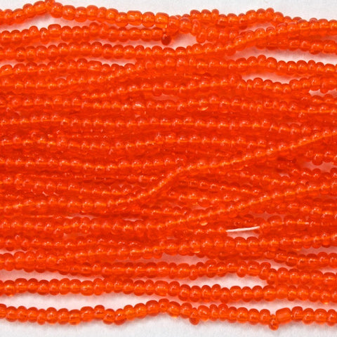 13/0 Transparent Orange Seed Bead-General Bead