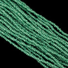 14/0 Opaque Forest Green Czech Seed Bead (1/2 Kilo) #BL194
