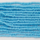 11/0 Opaque Sky Blue Czech Seed Bead (10 Gm, Hank, 1/2 Kilo) #CSG053-General Bead