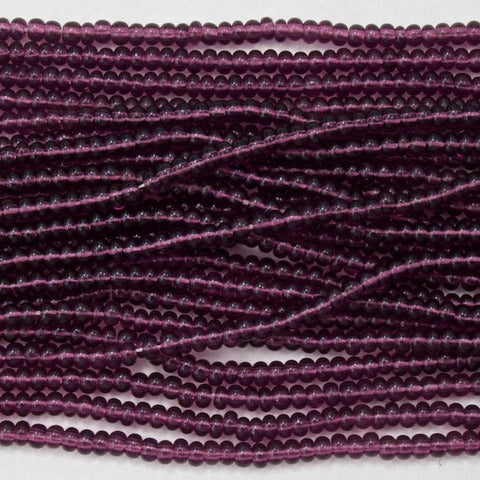13/0 Transparent Amethyst Seed Bead-General Bead