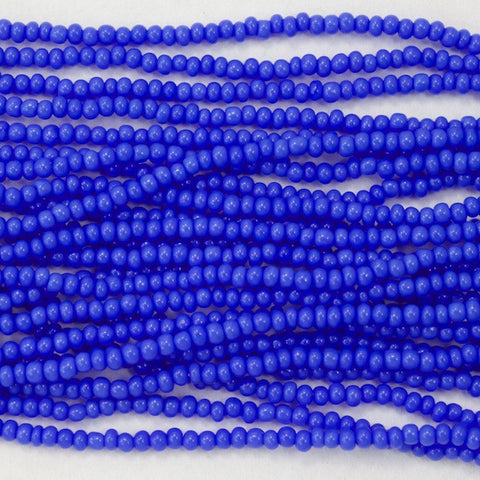 14/0 Opaque Periwinkle Blue Czech Seed Bead-General Bead