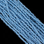 10/0 Opaque Baby Blue Seed Bead (10 Gm, Hank, 1/2 Kilo) #CSF201