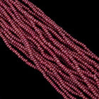 14/0 Opaque Brick Red Czech Seed Bead-General Bead