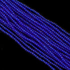 14/0 Transparent Cobalt Czech Seed Bead-General Bead