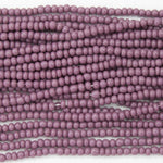 14/0 Opaque Purple Czech Seed Bead-General Bead