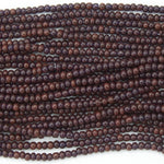 14/0 Opaque Brown Czech Seed Bead-General Bead