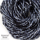 10/0 Gunmetal 2 Cut Czech Seed Bead (Hank) #CSM013-General Bead