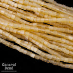 10/0 Topaz Yellow 2 Cut Czech Seed Bead-General Bead