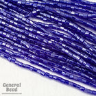 11/0 Luster Cobalt 2 Cut Czech Seed Bead (10 Gm, Hank, 1/2 Kilo) #CSN010-General Bead