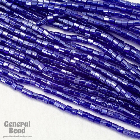 11/0 Luster Cobalt 2 Cut Czech Seed Bead (10 Gm, Hank, 1/2 Kilo) #CSN010-General Bead