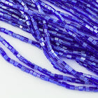 11/0 Luster Midnight 2 Cut Czech Seed Bead (10 Gm, Hank, 1/2 Kilo) #CSN011-General Bead