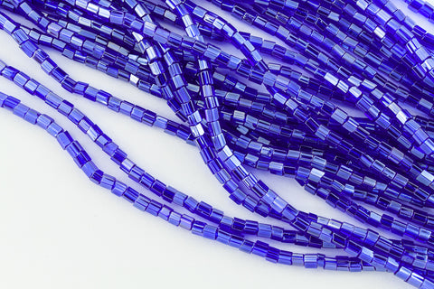 11/0 Luster Midnight 2 Cut Czech Seed Bead (10 Gm, Hank, 1/2 Kilo) #CSN011-General Bead