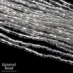 11/0 Silver Lined Crystal 2 Cut Czech Seed Bead (10 Gm, Hank, 1/2 Kilo) #CSN035-General Bead