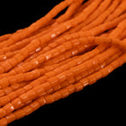 12/0 Opaque Orange 3-Cut Czech Seed Bead (10 Hanks) Preciosa #93140
