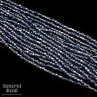 9/0 Transparent Montana Luster 3-Cut Czech Seed Bead (10 Gm, Hank, 10 Hanks) #CSP043-General Bead
