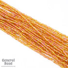 9/0 Transparent Topaz AB 3-Cut Czech Seed Bead (10 Gm, Hank, 10 Hanks) #CSP112-General Bead