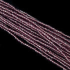 9/0 Transparent Amethyst 3-Cut Czech Seed Bead (10 Hanks) Preciosa #20010