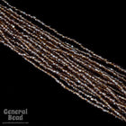 12/0 Luster Transparent Dark Goldenrod 3-Cut Czech Seed Bead (5 Gm, Hank, 10 Hank) #CSR013-General Bead