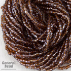 12/0 Luster Transparent Dark Goldenrod 3-Cut Czech Seed Bead (5 Gm, Hank, 10 Hank) #CSR013-General Bead