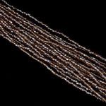 9/0 Luster Transparent Dark Goldenrod 3-Cut Czech Seed Bead (10 Hanks) Preciosa #16120