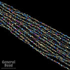 12/0 Metallic Green Iris 3-Cut Czech Seed Bead (5 Gm, Hank, 10 Hanks) #CSR022-General Bead