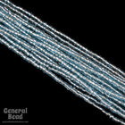 12/0 Silver Lined Ice Blue 3-Cut Czech Seed Bead (5 Gm, Hank, 10 Hanks)-General Bead