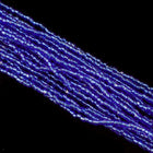 9/0 Silver Lined Sapphire 3-Cut Czech Seed Bead (10 Hanks) Preciosa #37080