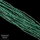 12/0 Silver Lined Blue Zircon 3-Cut Czech Seed Bead (5 Gm, Hank, 10 Hanks #CSR051-General Bead