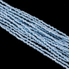 12/0 Luster Opaque Sky Blue 3-Cut Czech Seed Bead (5 Gm, Hank, 10 Hanks) #CSR052-General Bead