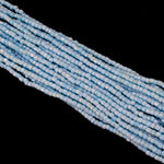 12/0 Opaque Baby Blue 3-Cut Czech Seed Bead (5 Gm, Hank, 10 Hanks) #CSR059-General Bead