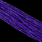 12/0 Opaque Cobalt 3-Cut Czech Seed Bead (10 Hanks) Preciosa #BL280