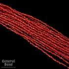 12/0 Silver Lined Red 3-Cut Czech Seed Bead (5 Gm, Hank, 10 Hanks) #CSR080-General Bead