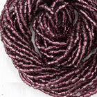 9/0 Silver Lined Amethyst 3-Cut Czech Seed Bead (10 Hanks) Preciosa #27060