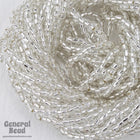 12/0 Silver Lined Crystal 3-Cut Czech Seed Bead (5 Gm, Hank, 10 Hanks) #CSR093-General Bead