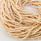 9/0 Ceylon Eggshell 3-Cut Czech Seed Bead (10 Hanks) Preciosa #46112