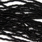13/0 Black Charlotte Cut Seed Bead-General Bead