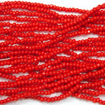 11/0 Chinese Red Charlotte Cut Seed Bead (1/2 Kilo) Preciosa #93170